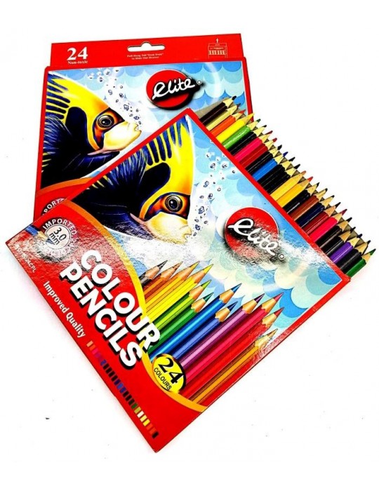 JAYAMART Stationery|Elite Colour Pencil 24 colours (long)RM7.50RM7.50EliteColour