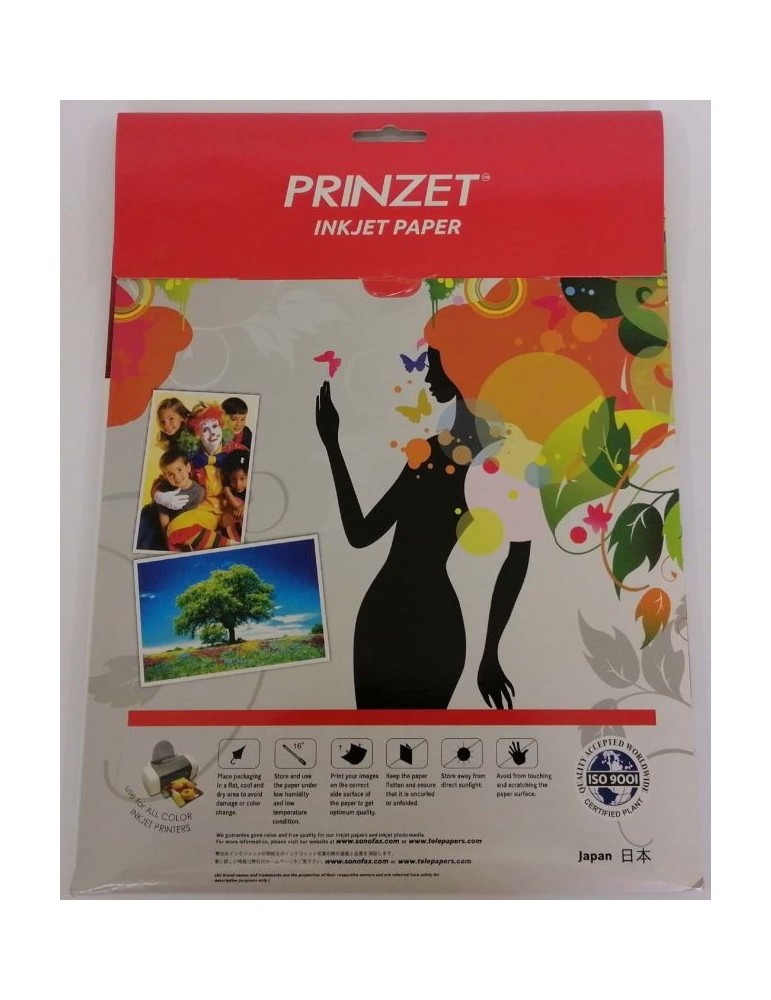 JAYAMART Stationery|Prinzet Inkjet Paper Matt A4 105 gsmRM16.00RM16.00Inkjet Paper & Card