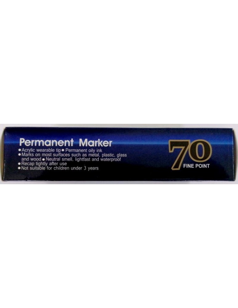 JAYAMART Stationery|Acura Permanent Marker 70 (3 colours)RM1.30RM1.30AcuraMarker & Refill