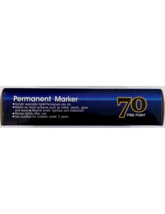 JAYAMART Stationery|Acura Permanent Marker 70 (3 colours)RM1.30RM1.30AcuraMarker & Refill