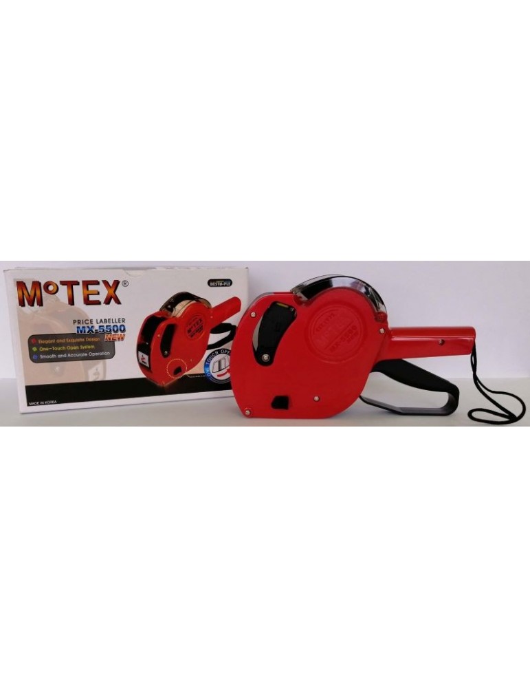 JAYAMART Stationery|Motex Price Labeller Machine MX5500 single layerRM83.00RM83.00Labeller & Label