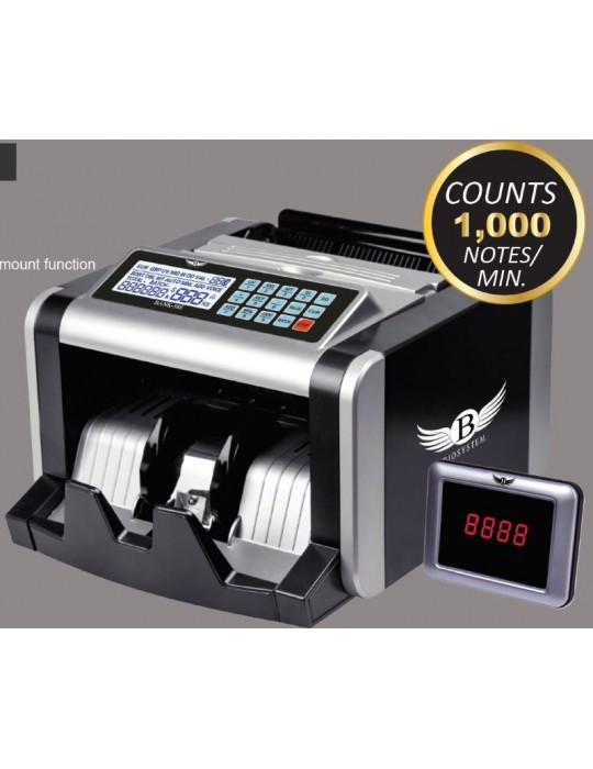 JAYAMART Stationery|Biosystem Notes Counter Bank-588RM810.00RM810.00BiosystemCheque Writer & Money Counter