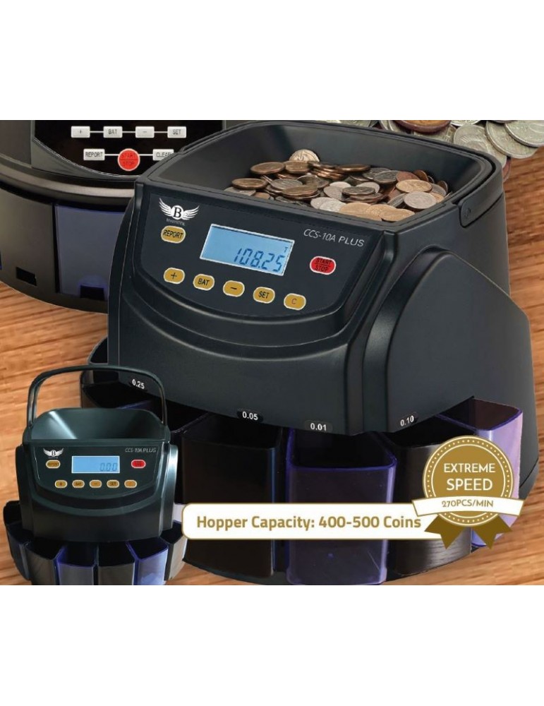 JAYAMART Stationery|Biosystem Coin Counter CCS-20ARM825.00RM825.00BiosystemCheque Writer & Money Counter