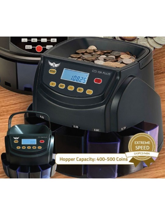 JAYAMART Stationery|Biosystem Coin Counter CCS-20ARM825.00RM825.00BiosystemCheque Writer & Money Counter