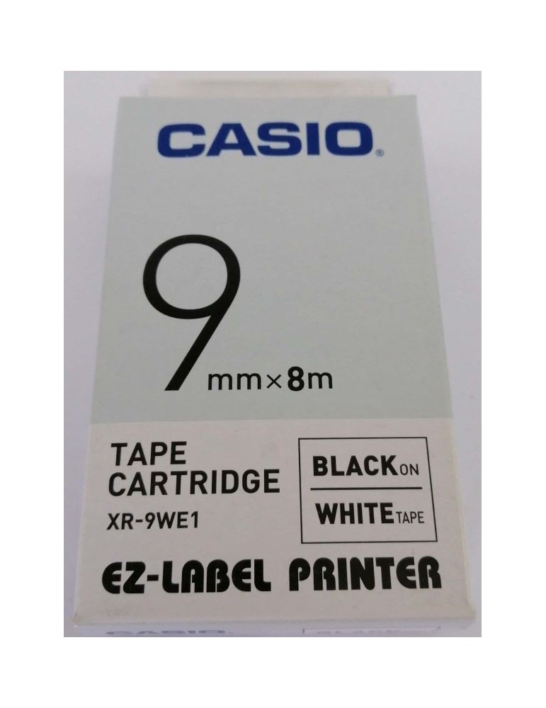 JAYAMART Stationery|Casio Ez-label 9 mm black on white tape XR-9WE1RM58.00RM58.00Labeller & Label