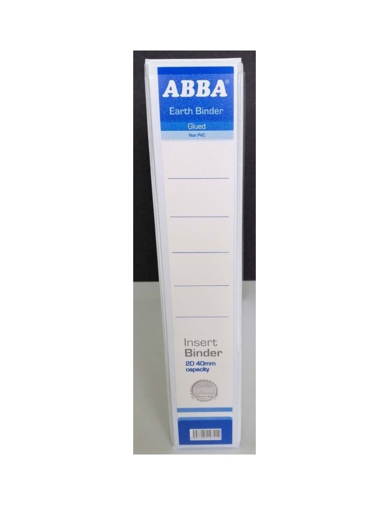 JAYAMART Stationery|Abba PVC White File 2D 40 mmRM6.80RM6.80AbbaPVC & PP File