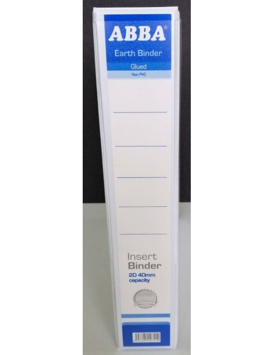 JAYAMART Stationery|Abba PVC White File 2D 40 mmRM6.80RM6.80AbbaPVC & PP File
