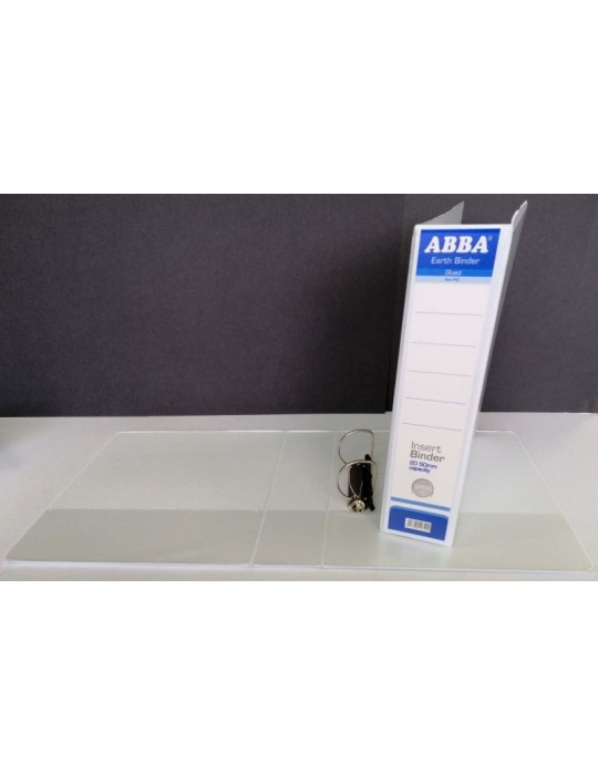 JAYAMART Stationery|Abba PVC White File 2D 50 mmRM8.00RM8.00AbbaPVC & PP File