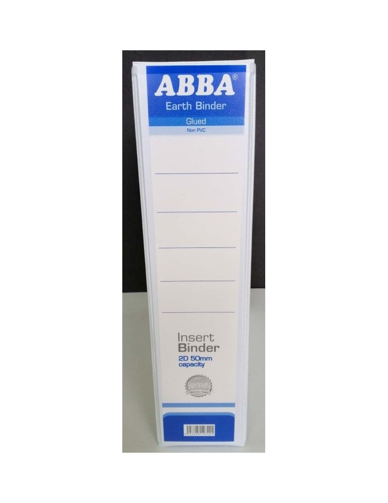 JAYAMART Stationery|Abba PVC White File 2D 50 mmRM8.00RM8.00AbbaPVC & PP File