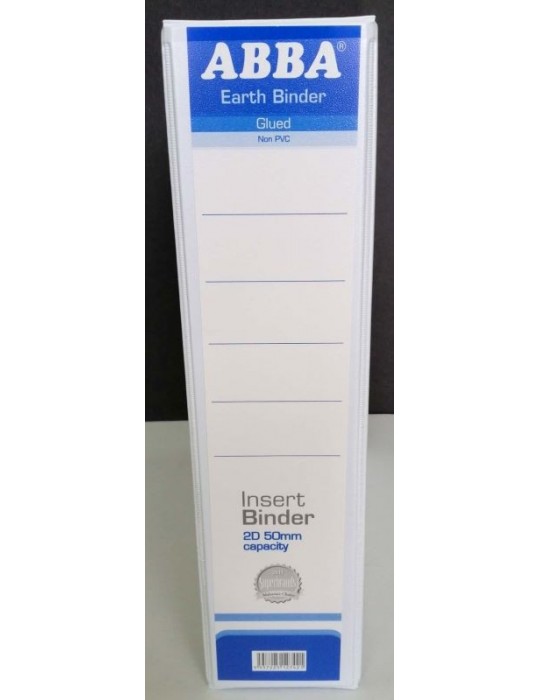 JAYAMART Stationery|Abba PVC White File 2D 50 mmRM8.00RM8.00AbbaPVC & PP File