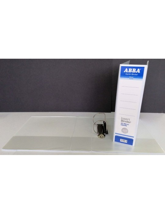 JAYAMART Stationery|Abba PVC White File 2D 65 mmRM10.00RM10.00AbbaPVC & PP File