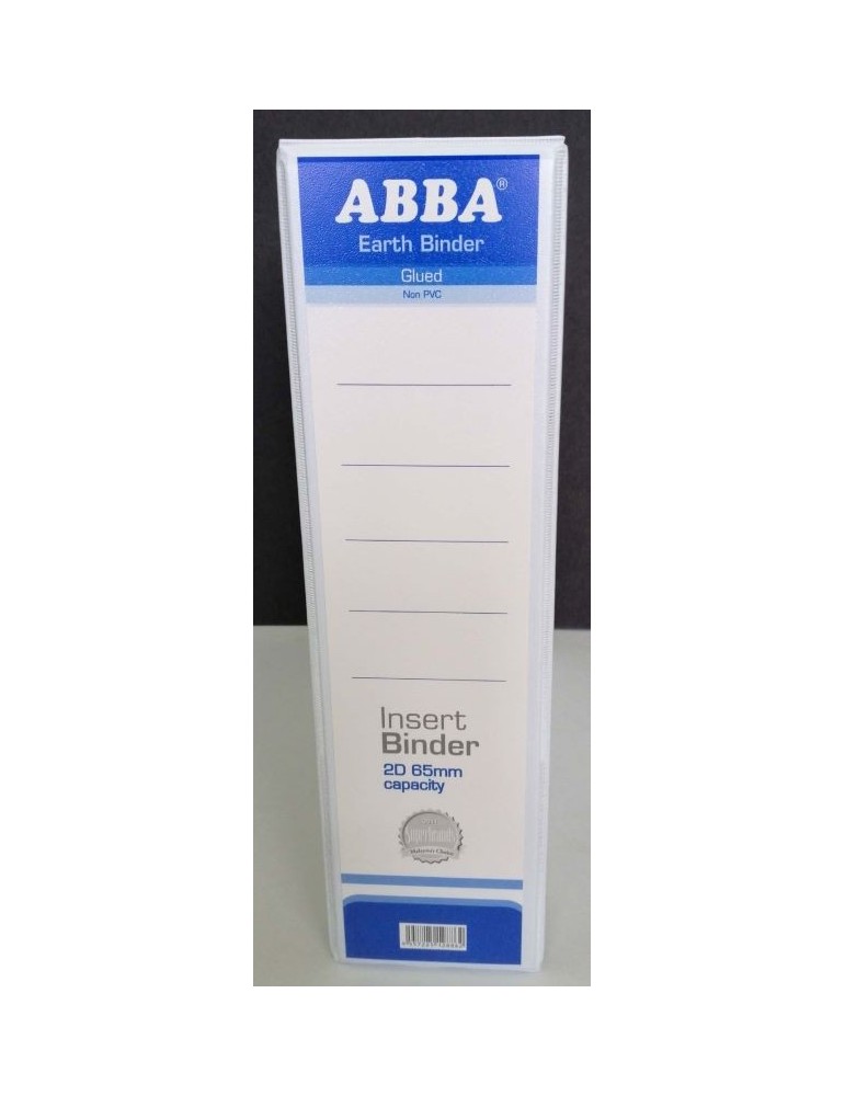 JAYAMART Stationery|Abba PVC White File 2D 65 mmRM10.00RM10.00AbbaPVC & PP File