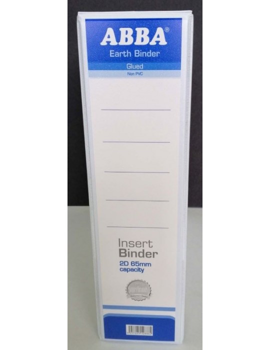 JAYAMART Stationery|Abba PVC White File 2D 65 mmRM10.00RM10.00AbbaPVC & PP File