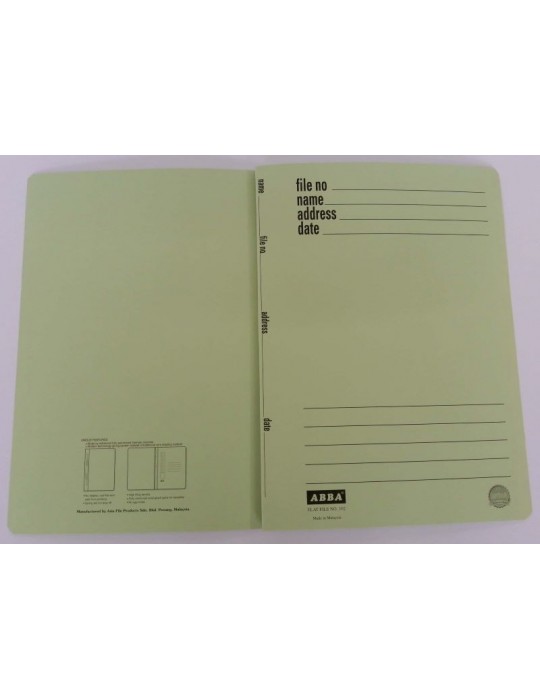 JAYAMART Stationery|Abba Flat File (PM) 102RM3.00RM3.00AbbaPaper File & Folder