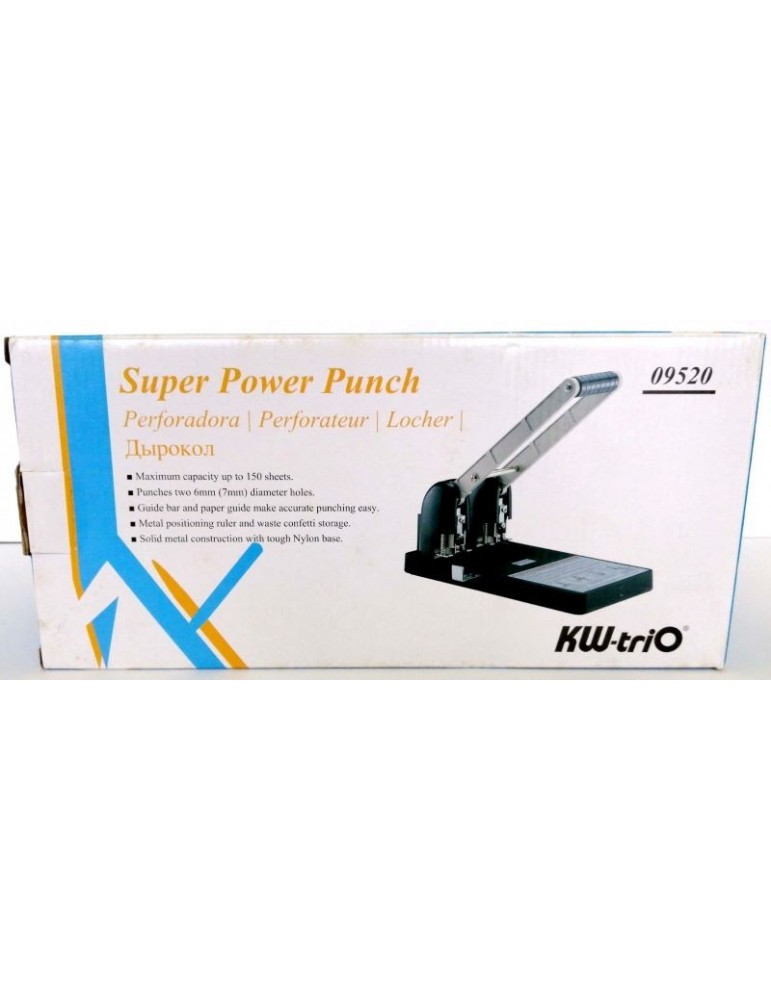KW Heavy Duty Punch 2 holes 09520