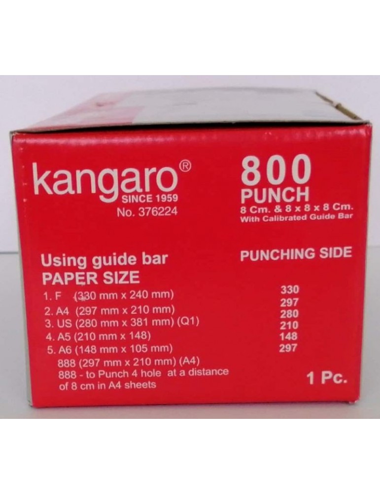 JAYAMART Stationery|Kangaro Punch GF 800RM113.00RM113.00Punch