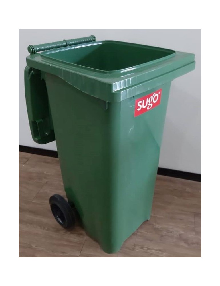 JAYAMART Stationery|Sugo Mobile Garbage Bin 2 wheeled 120 litres MGB 120L (6 colours) (KL & PJ)RM99.00RM99.00SugoPlastic Bin & Mobile Garbage Bin