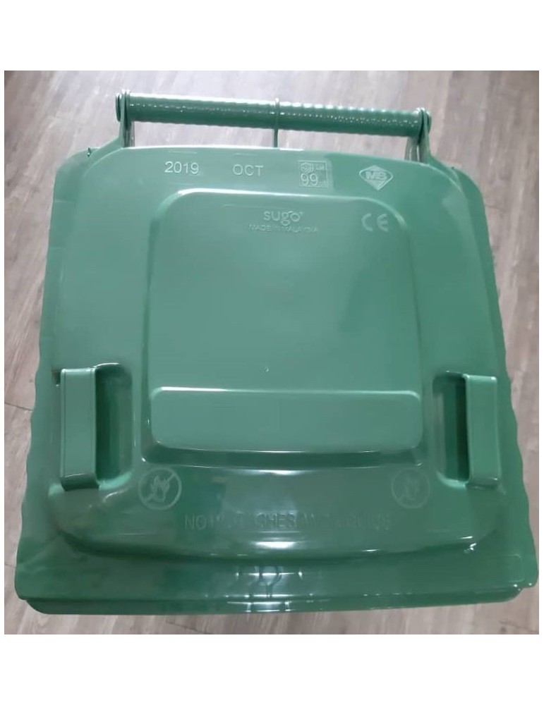 JAYAMART Stationery|Sugo Mobile Garbage Bin 2 wheeled 120 litres MGB 120L (6 colours) (KL & PJ)RM99.00RM99.00SugoPlastic Bin & Mobile Garbage Bin