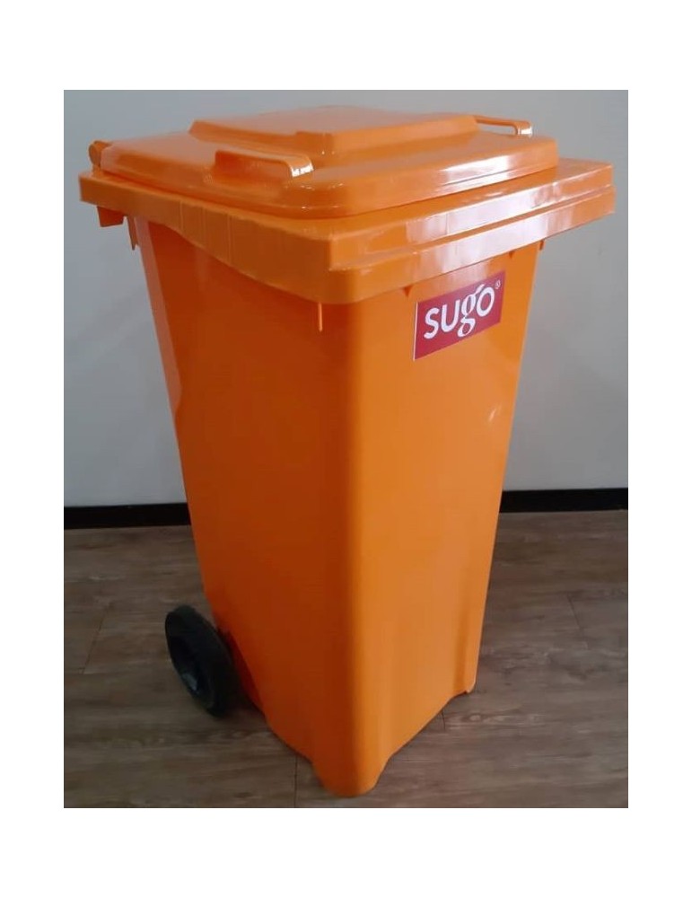 JAYAMART Stationery|Sugo Mobile Garbage Bin 2 wheeled 120 litres MGB 120L (6 colours) (KL & PJ)RM99.00RM99.00SugoPlastic Bin & Mobile Garbage Bin