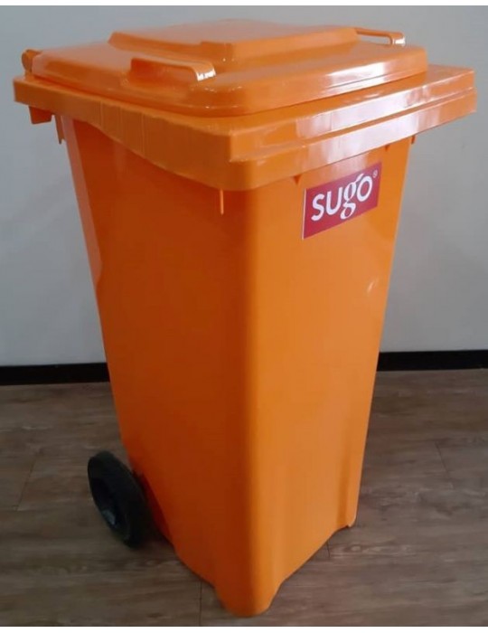 JAYAMART Stationery|Sugo Mobile Garbage Bin 2 wheeled 120 litres MGB 120L (6 colours) (KL & PJ)RM99.00RM99.00SugoPlastic Bin & Mobile Garbage Bin