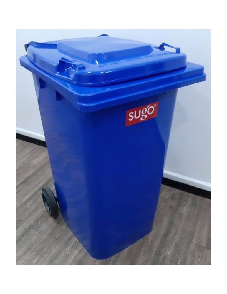 JAYAMART Stationery|Sugo Mobile Garbage Bin 2 wheeled 120 litres MGB 120L (6 colours) (KL & PJ)RM99.00RM99.00SugoPlastic Bin & Mobile Garbage Bin
