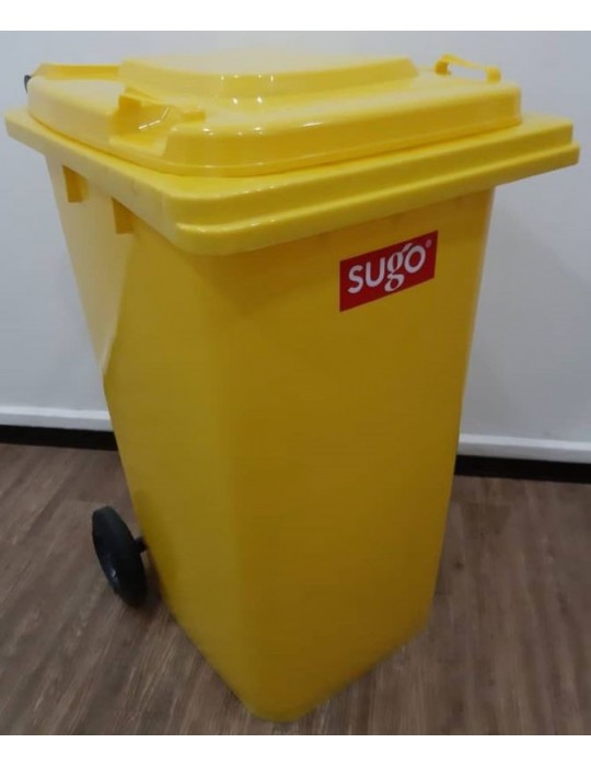 JAYAMART Stationery|Sugo Mobile Garbage Bin 2 wheeled 120 litres MGB 120L (6 colours) (KL & PJ)RM99.00RM99.00SugoPlastic Bin & Mobile Garbage Bin