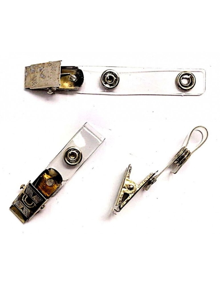 Name Badge Clip (metal) 100's