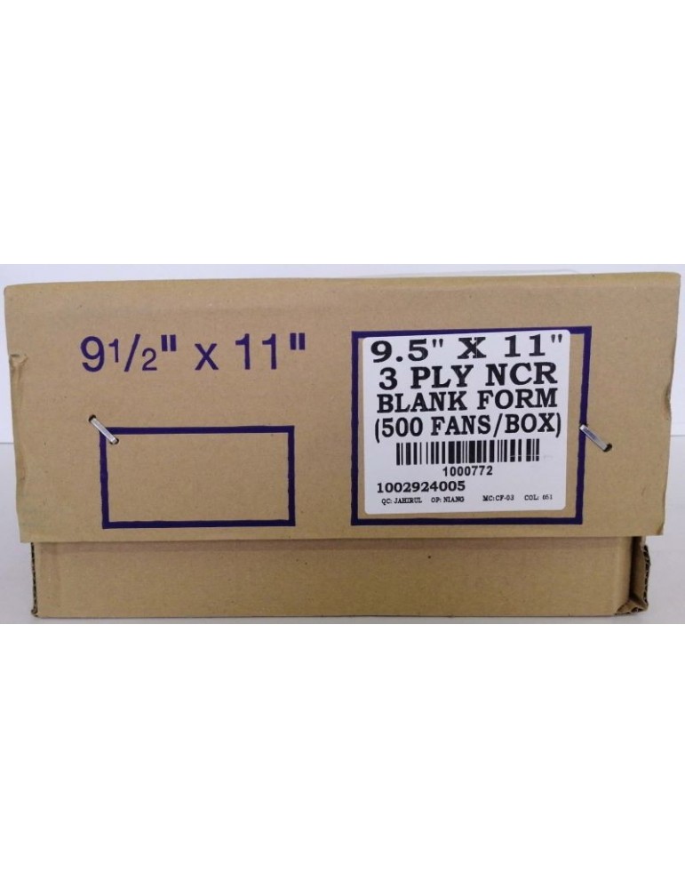 JAYAMART Stationery|Computer Form 9.5" x 11" x 3 ply (500f)RM65.00RM65.00Computer Form