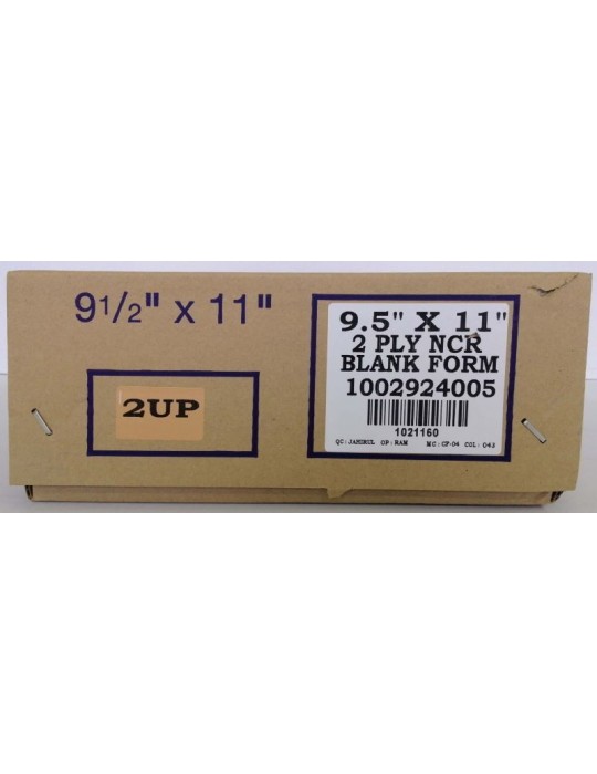 JAYAMART Stationery|Computer Form 9.5" x 11" x 2 ply & 2 up (500f)RM48.00RM48.00Computer Form