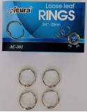 Acura Card Ring 25 mm AC-382 100's