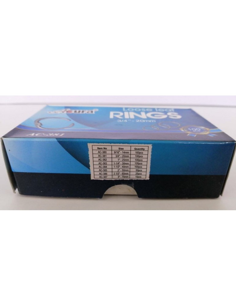 JAYAMART Stationery|Acura Card Ring 30 mm AC-383 100'sRM30.00RM30.00AcuraMiscellaneous - Office Stationery