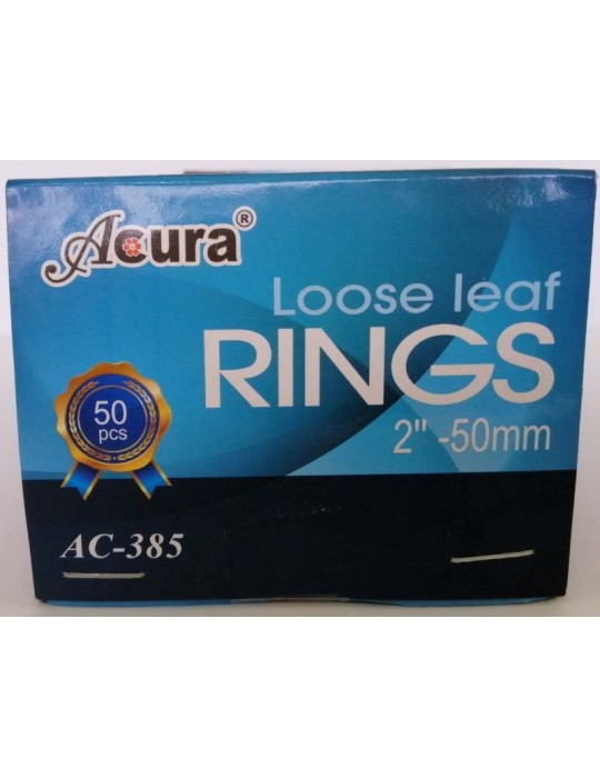 JAYAMART Stationery|Acura Card Ring 50 mm AC-385 50'sRM27.00RM27.00AcuraMiscellaneous - Office Stationery