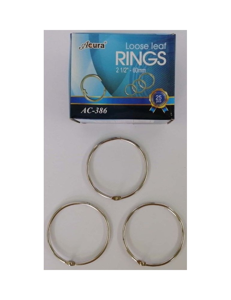 JAYAMART Stationery|Acura Card Ring 60 mm AC-386 25'sRM27.00RM27.00AcuraMiscellaneous - Office Stationery
