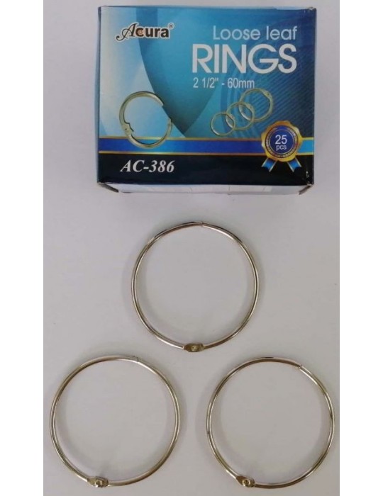 JAYAMART Stationery|Acura Card Ring 60 mm AC-386 25'sRM27.00RM27.00AcuraMiscellaneous - Office Stationery