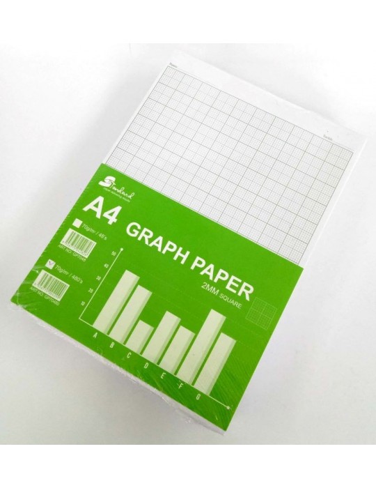 JAYAMART Stationery|Graph Paper 2mm square A4 70 gsm 450'sRM23.00RM23.00StandardPaper & Card