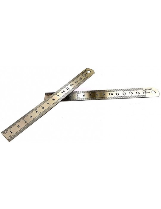 JAYAMART Stationery|Steel Ruler 6" (short) 15 cmRM1.30RM1.30Ruler & Mathematical Instrument