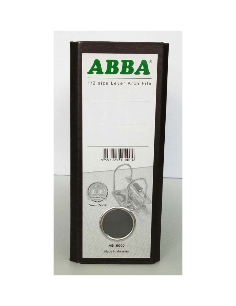 JAYAMART Stationery|Abba Arch Voucher File 3"RM6.30RM6.30AbbaLever Arch File