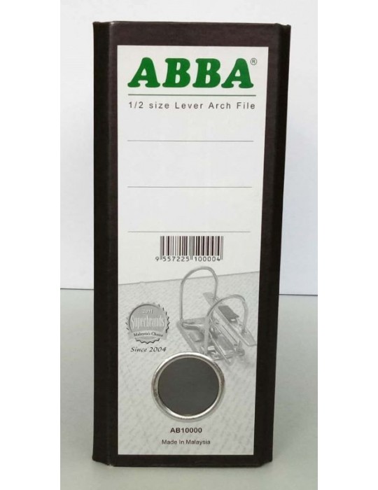 JAYAMART Stationery|Abba Arch Voucher File 3"RM6.30RM6.30AbbaLever Arch File