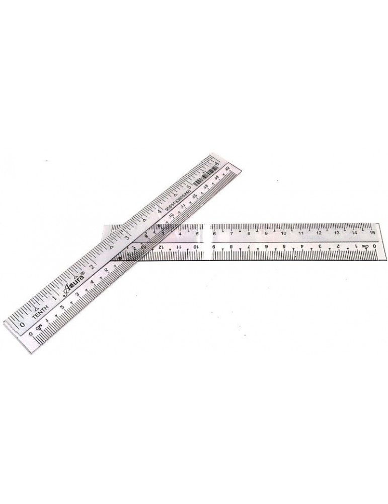 JAYAMART Stationery|Straight Plastic Ruler 6" (short) 15 cmRM0.40RM0.40Ruler & Mathematical Instrument