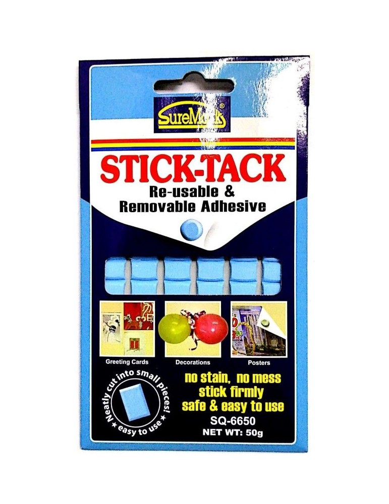 JAYAMART Stationery|Suremark Stick Tack (S) 50 gsm SQ-6650RM7.70RM7.70SuremarkMiscellaneous - Tape & Self-adhesive