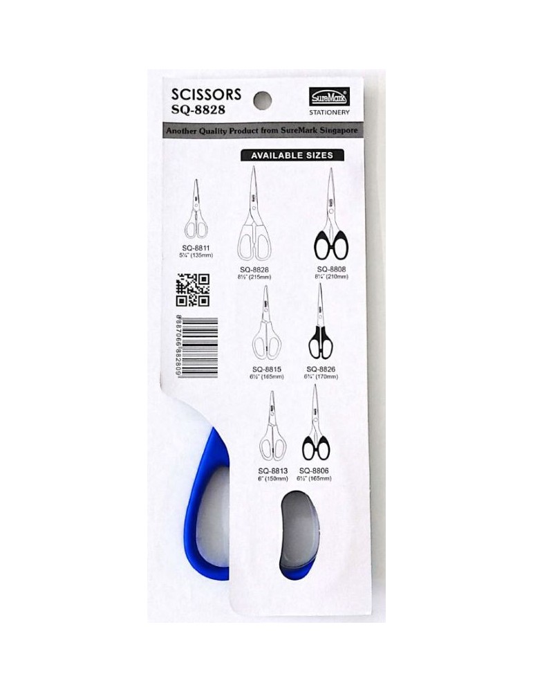 JAYAMART Stationery|Suremark Scissors SQ-8828 8.5"RM8.00RM8.00SuremarkScissors & Cutter