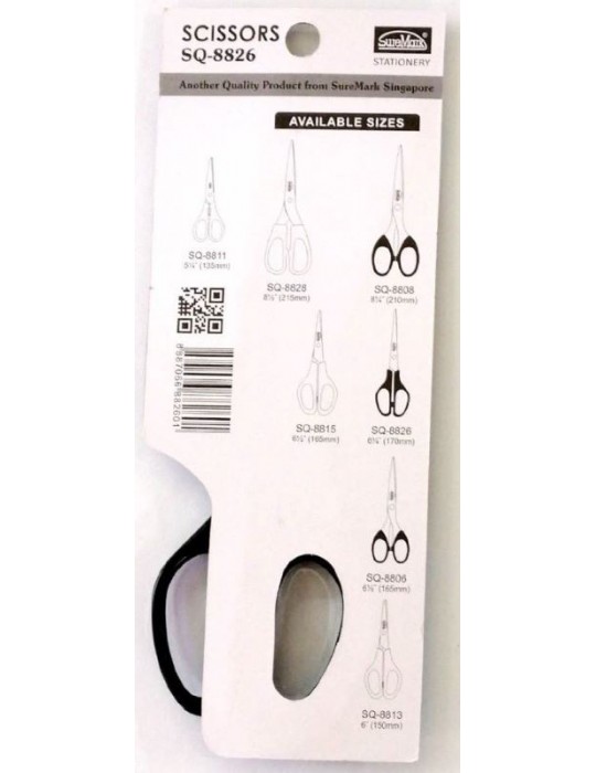 JAYAMART Stationery|Suremark Scissors SQ-8826 6.75"RM5.50RM5.50SuremarkScissors & Cutter
