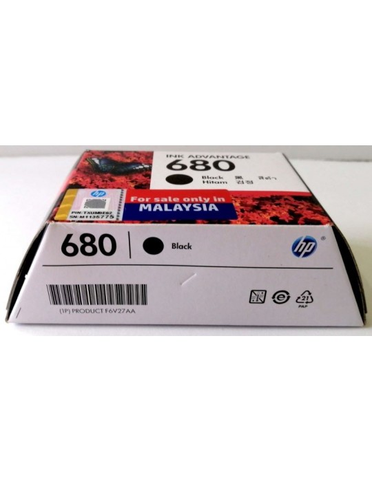 JAYAMART Stationery|HP Ink Cartridge F6V27AA black no.680RM39.90RM39.90Hewlett-Packard (HP)