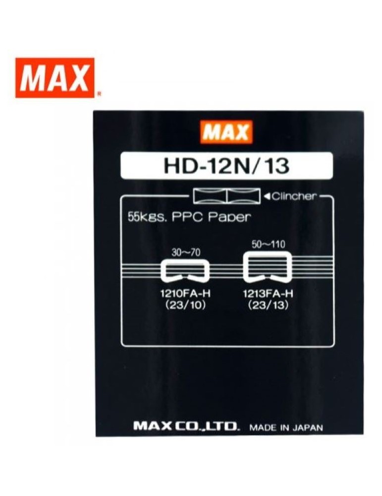 JAYAMART Stationery|Max Heavy Duty Stapler HD12N/13RM261.90RM261.90MaxStapler & Staples