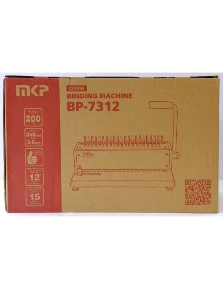 JAYAMART Stationery|MKP Comb Binder A4 (manual) BP-7312RM338.00RM338.00Binding Machine & Comb