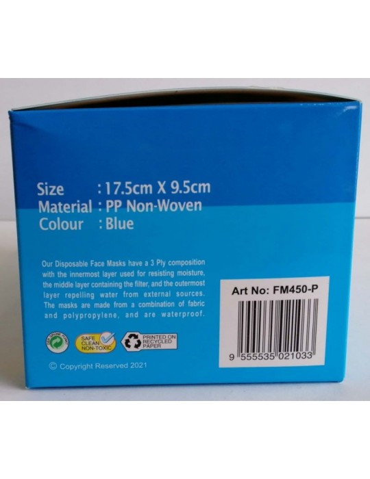 JAYAMART Stationery|Medical Face Mask 50'sRM5.90RM5.90Hygiene