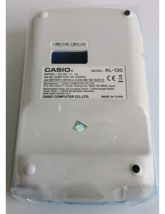 JAYAMART Stationery|Casio EZ-label Printer Label-It KL-130RM220.00RM220.00Labeller & Label