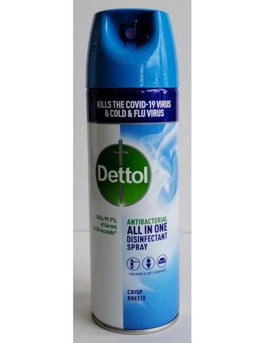 JAYAMART Stationery|Dettol Antibacterial Disinfectant Spray crisp breeze 450mlRM33.20RM33.20Hygiene