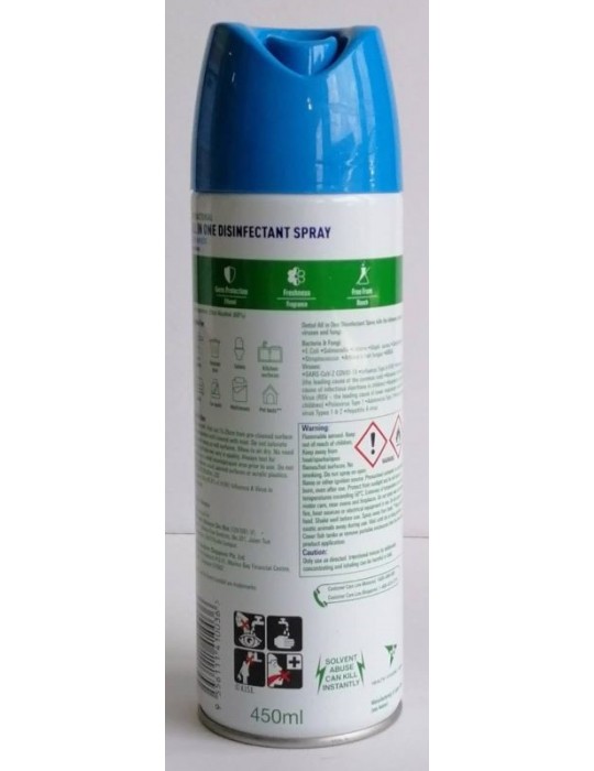 JAYAMART Stationery|Dettol Antibacterial Disinfectant Spray crisp breeze 450mlRM33.20RM33.20Hygiene