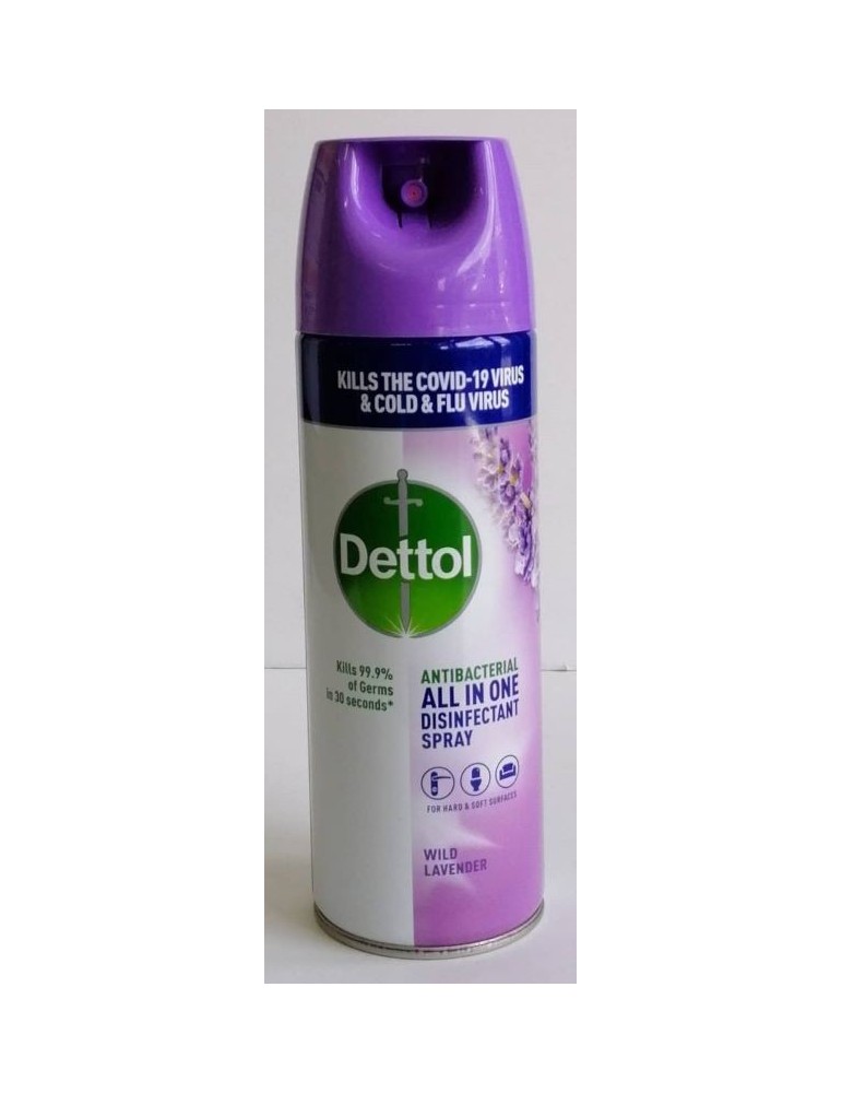 JAYAMART Stationery|Dettol Antibacterial Disinfectant Spray wild lavender 450mlRM33.20RM33.20Hygiene